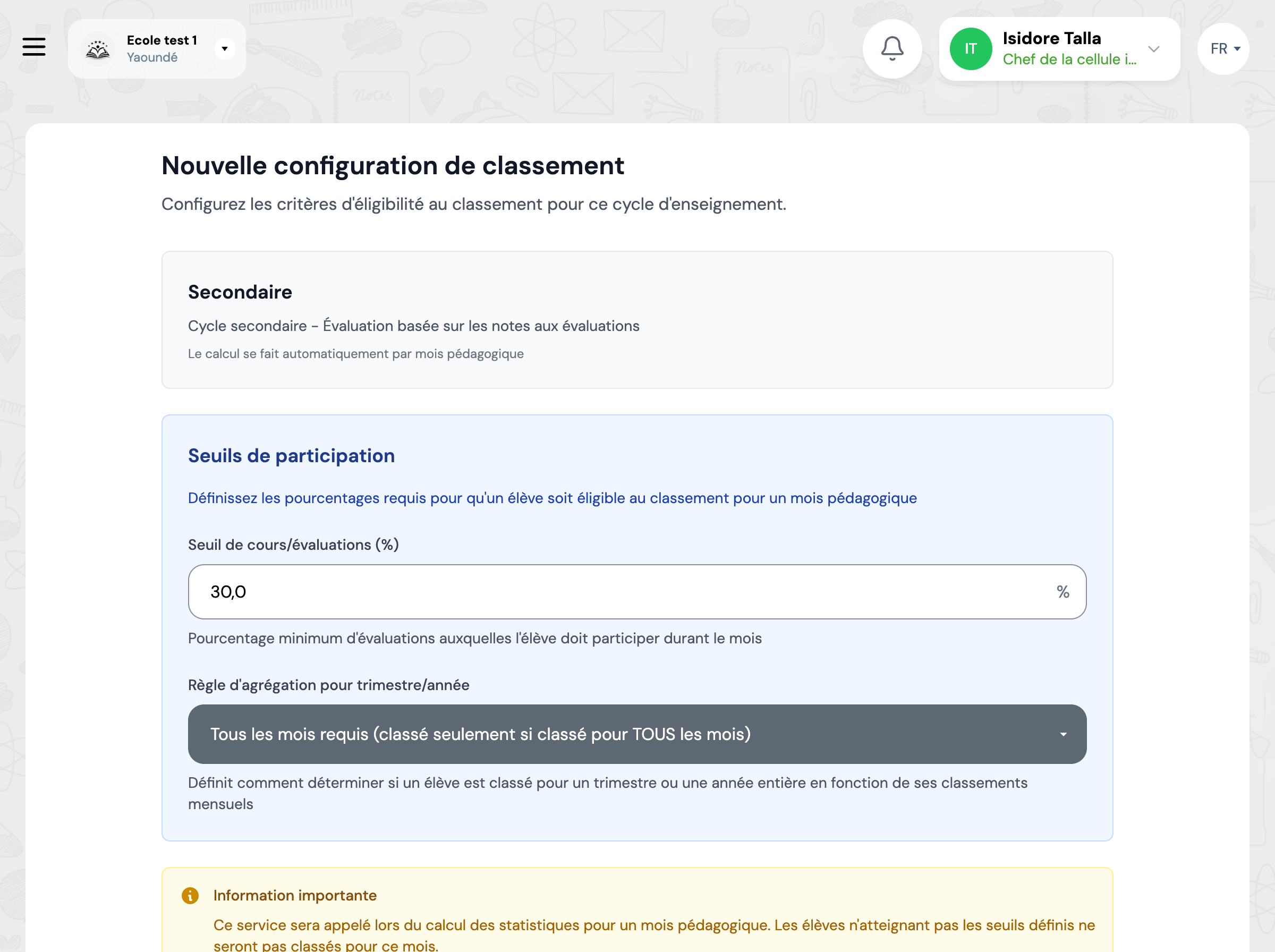 Étape 4 : Enregistrer